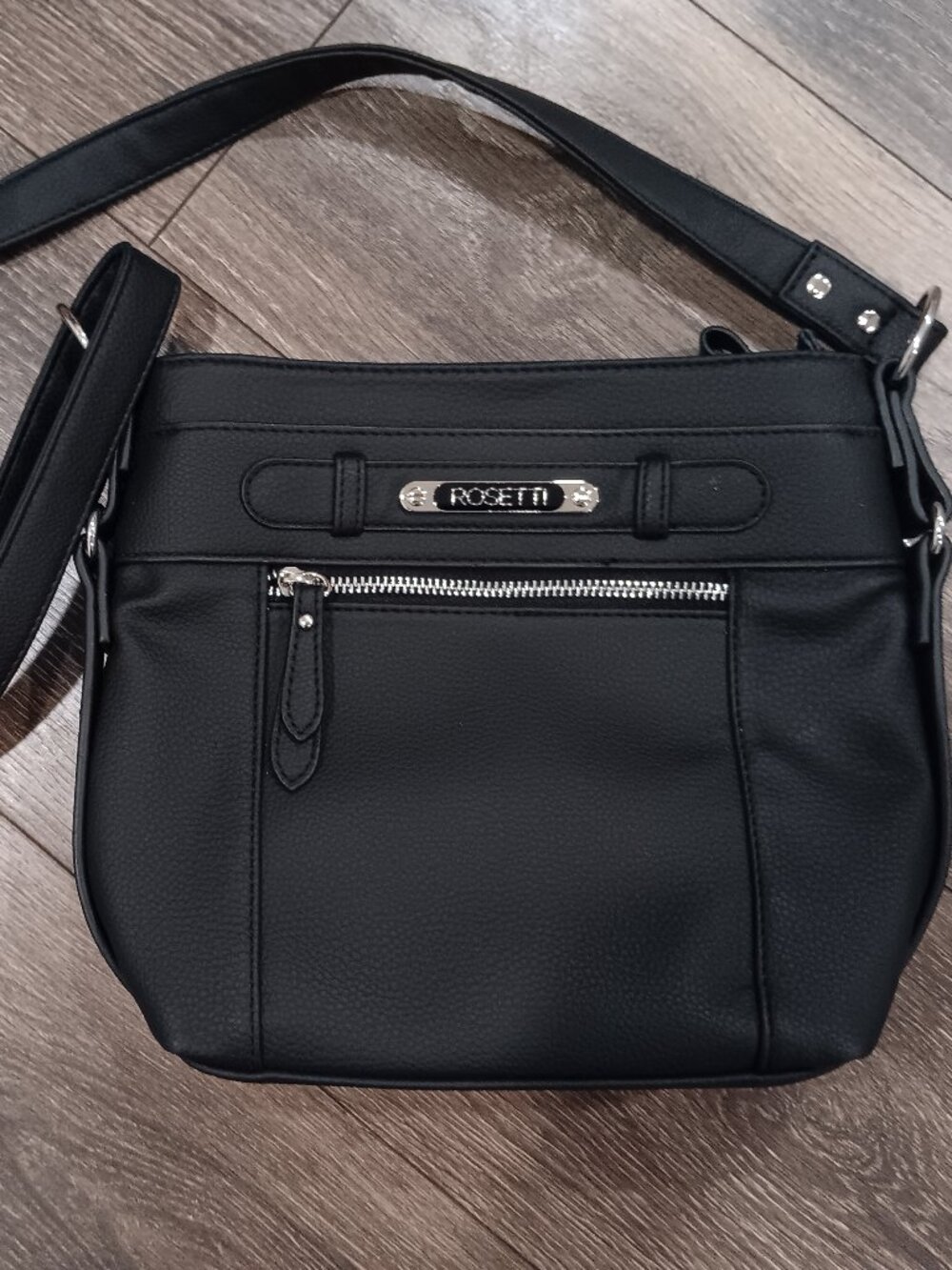 Rosetti crossbody purse / black